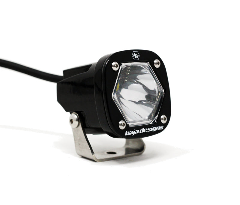 Baja Designs S1 Spot LED Light w/ Mounting Bracket Single-LTW Motorsports