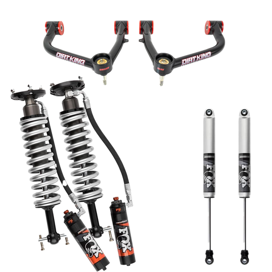 19-24 GM 1500 Dirt King Stage 1 Mid Travel Kit with Fox Shocks