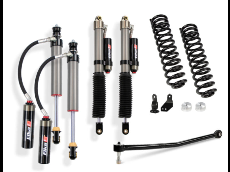 Cognito 17-19 Ford F-250/350 SD 4WD 2in Elite Leveling Kit w/ 2.5 Elka Remote Reservoir Shocks-LTW Motorsports