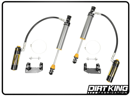 Dirt King 03-23 Toyota 4Runner 2.5 Smooth Body Shocks | DCA Remote Reservoirs