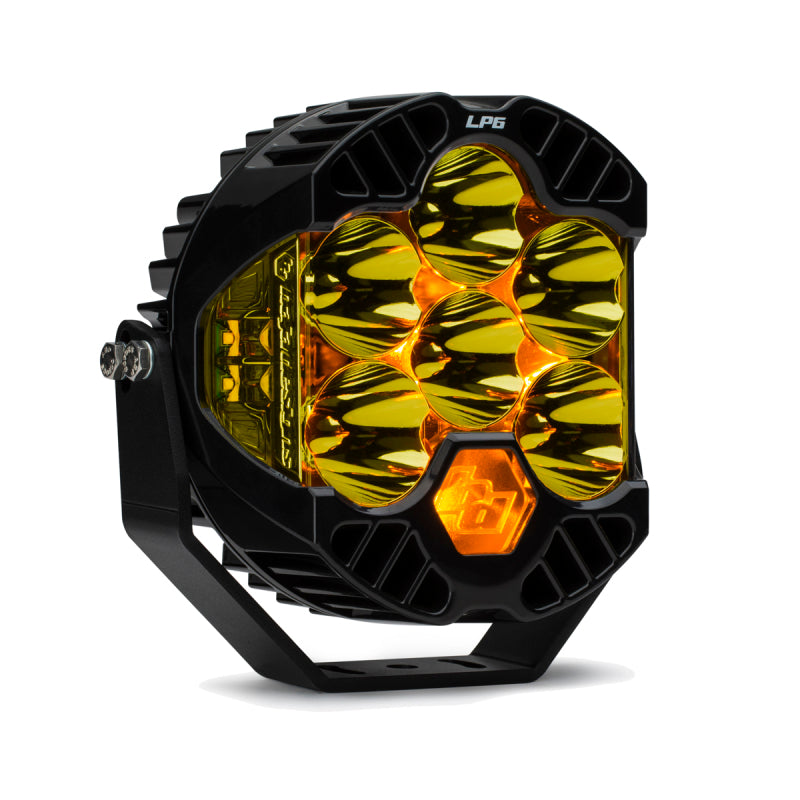 Baja Designs LP6 Pro Spot LED - Amber-LTW Motorsports