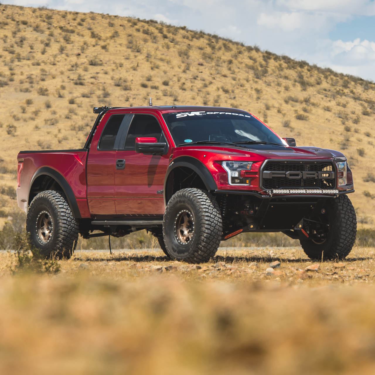 2010-2014 Ford Raptor SVC Offroad Mid Travel Kit