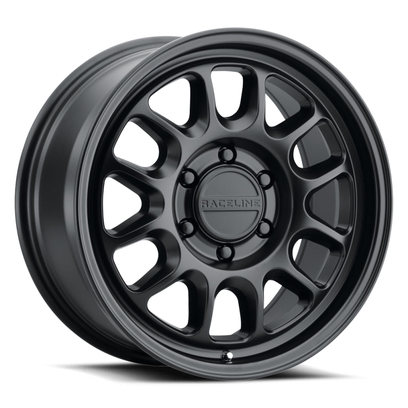Raceline 958B Rogue 18x9in / 8X165.1 BP / 18mm Offset / 130.81mm Bore - Satin Black