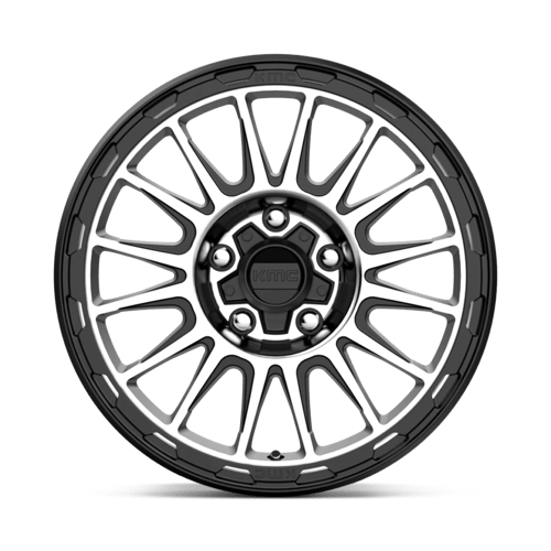 KMC Wheels KM542 16X8 5X150 S-BLK MACH 00MM KM54268058500