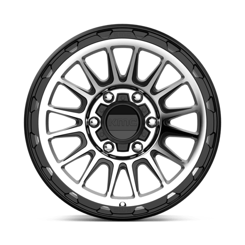 KMC Wheels KM542 17X8.5 6X5.5 S-BLK MACH 00MM KM54278568500
