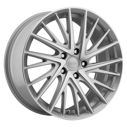 KMC Wheels KM697 18X8 5X4.5 SLV MACH 40MM KM69788012140