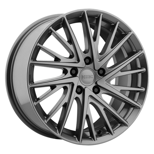 KMC Wheels KM697 19X8 5X4.5 M-GRAPHITE 38MM KM69798012438