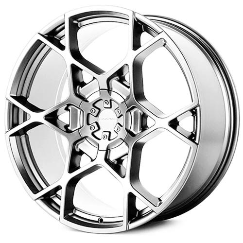 KMC Wheels KM695 24X9.5 5X4.5/120 CHROME 35MM KM69524917235