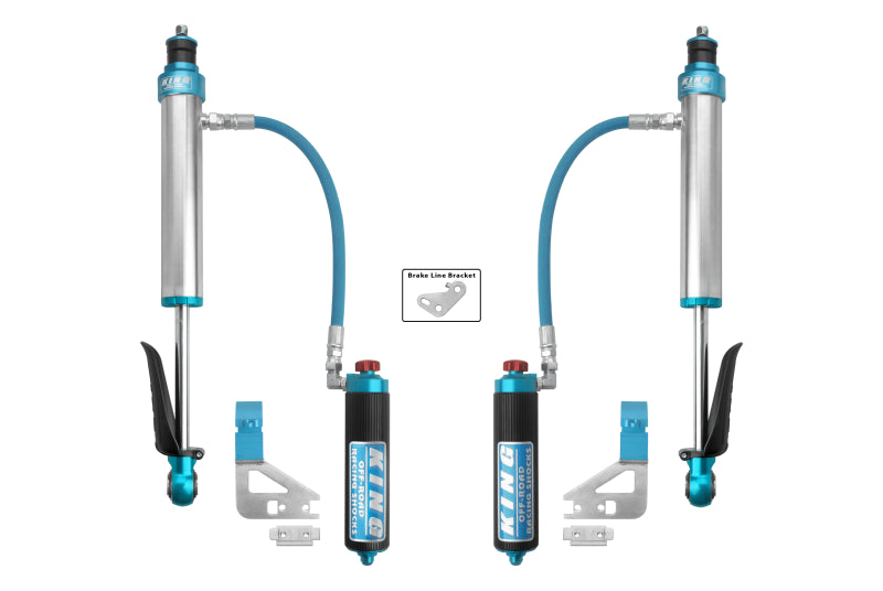 King Shocks 2022+ Toyota Tundra Rear 2.5 Dia Remote Reservoir Coilover & Adjuster (Pair)-LTW Motorsports