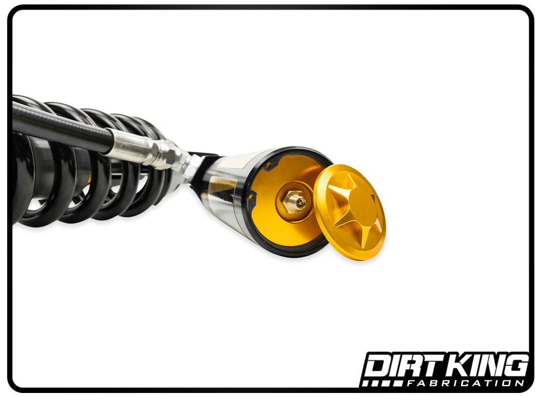 Dirt King 05-23 Toyota Tacoma 2.5 Coilovers | DCA Remote Reservoirs