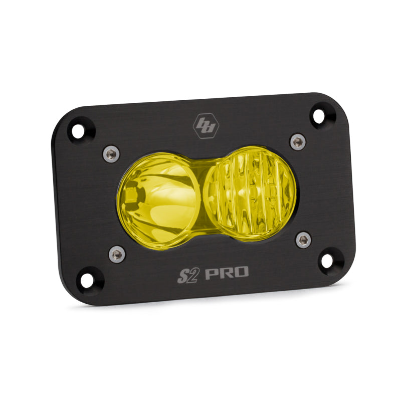 Baja Designs LED Driving/Combo Amber Flush Mount S2 Pro-LTW Motorsports