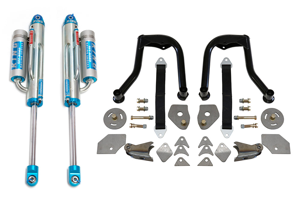 05-22 Toyota Tacoma Rear Shock Hoop Kit with King Bypass Shocks-LTW Motorsports