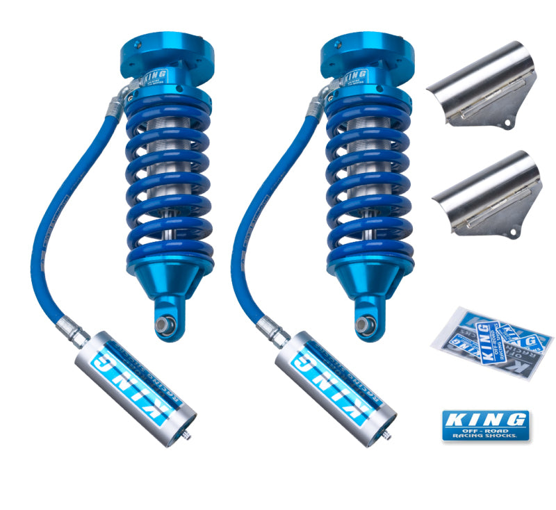 King Shocks 2005+ Nissan Frontier Front 2.5 Dia Remote Reservoir Coilover (Pair)-LTW Motorsports