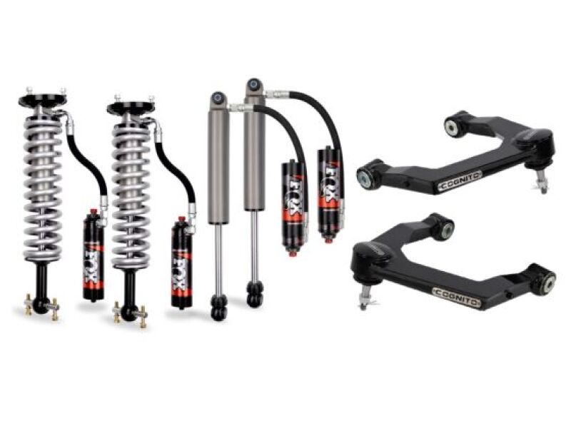 Cognito 19-24 Chev Silv/Sierra 1500 2/4WD 3in Elite Ball Joint Lvl Kit w/ Fox 2.5 Elite Perf Series-LTW Motorsports
