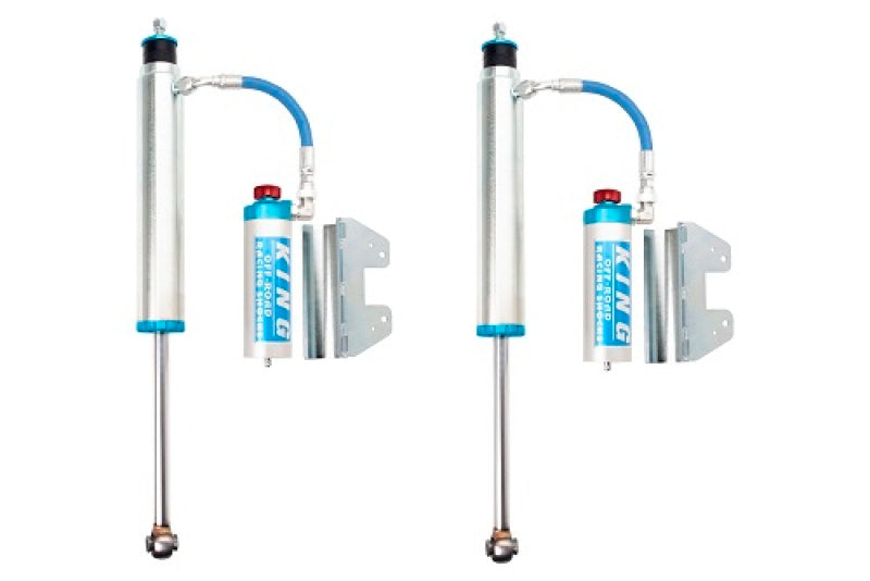 King Shocks 2007+ Toyota Tundra Rear 2.5 Dia Remote Reservoir Shock w/Adjuster (Pair)-LTW Motorsports