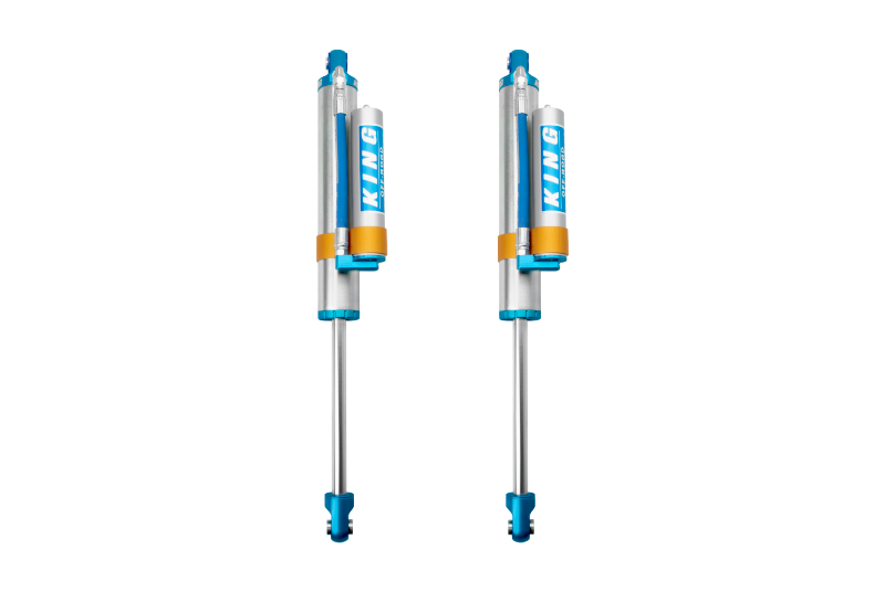 King Shocks 2005+ Ford F-250/F-350 4WD Rear 2.5 Dia Piggy Hose Reservoir Shock (Pair)-LTW Motorsports