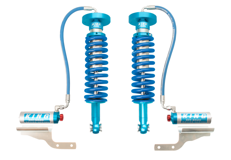 King Shocks 09-13 Ford F150 2WD/4WD Front 2.5 Dia Remote Reservoir Coilover w/Adjuster (Pair)-LTW Motorsports