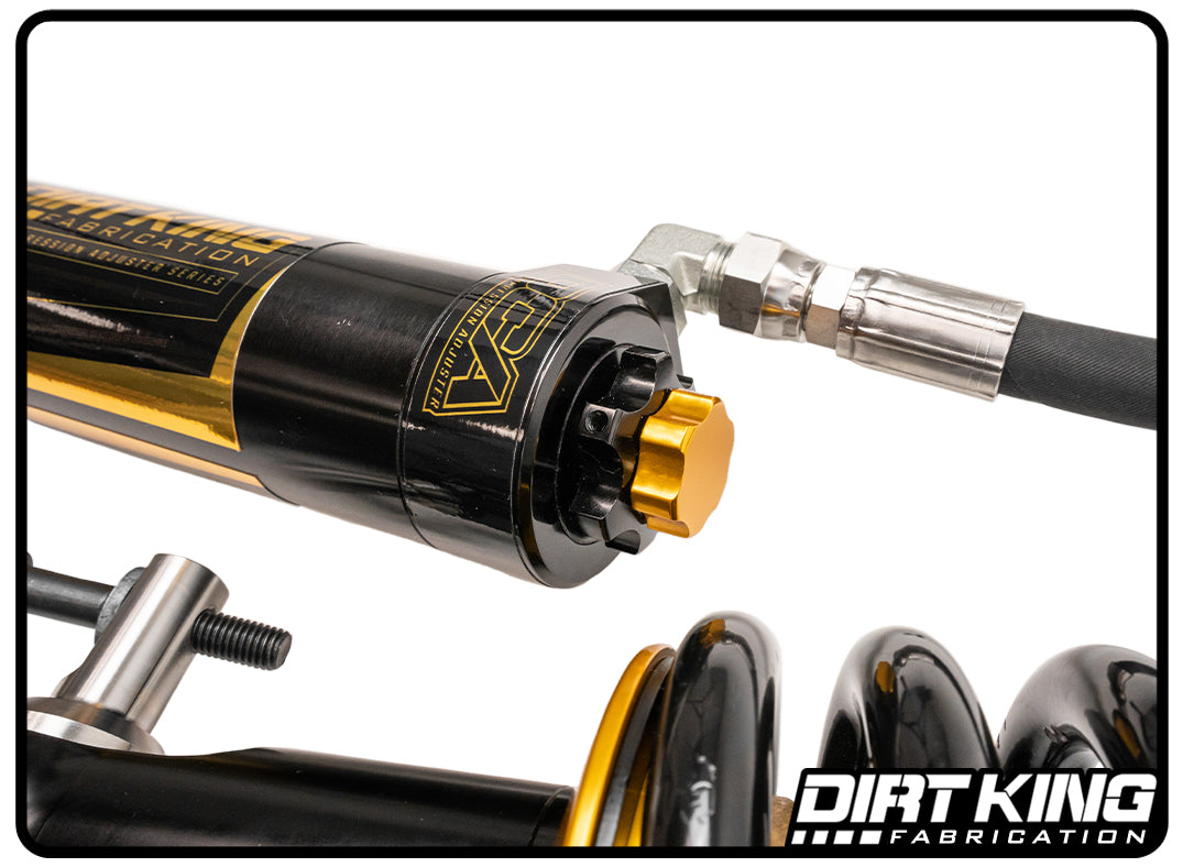 Dirt King 19-23 GM 1500 2.5 Coilovers | DCA Remote Reservoirs