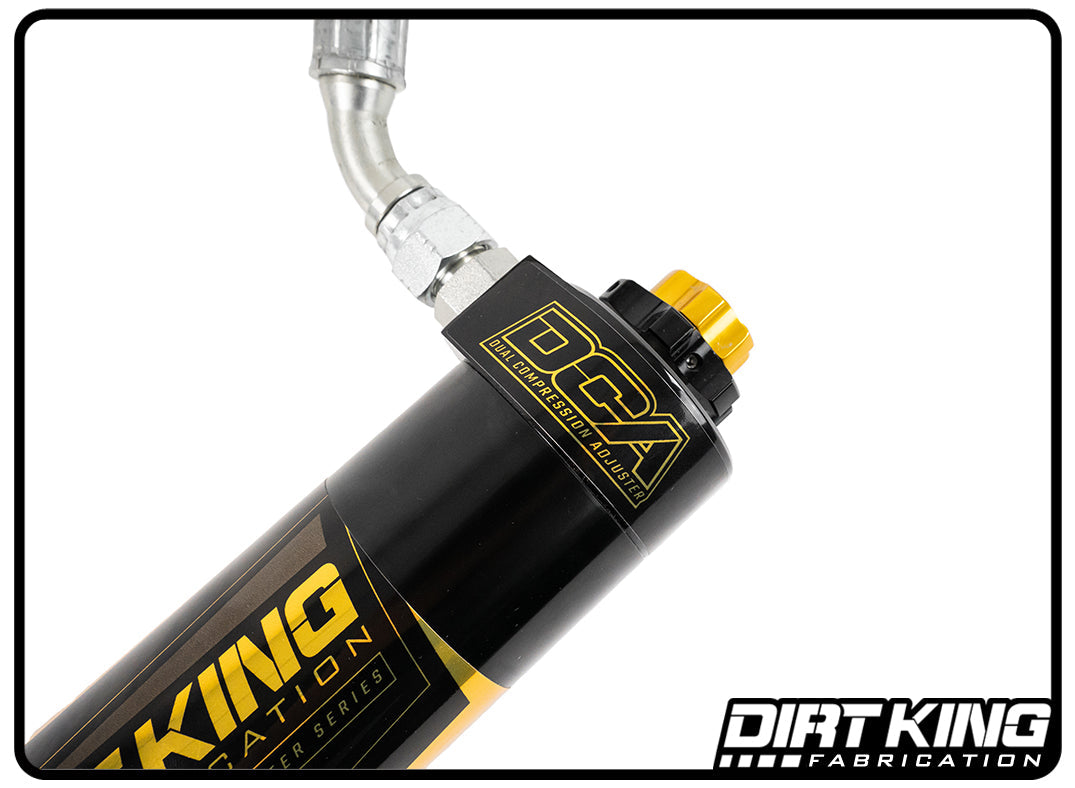 Dirt King 05-23 Toyota Tacoma 2.5 Smooth Body Shocks | DCA Remote Reservoirs