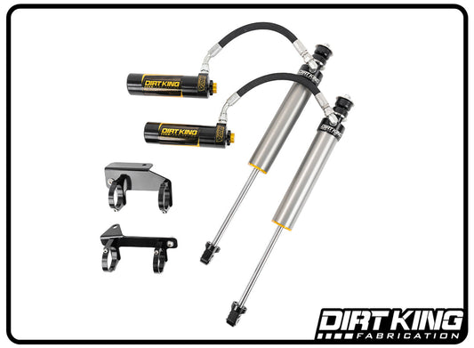 Dirt King 05-23 Toyota Tacoma 2.5 Smooth Body Shocks | DCA Remote Reservoirs