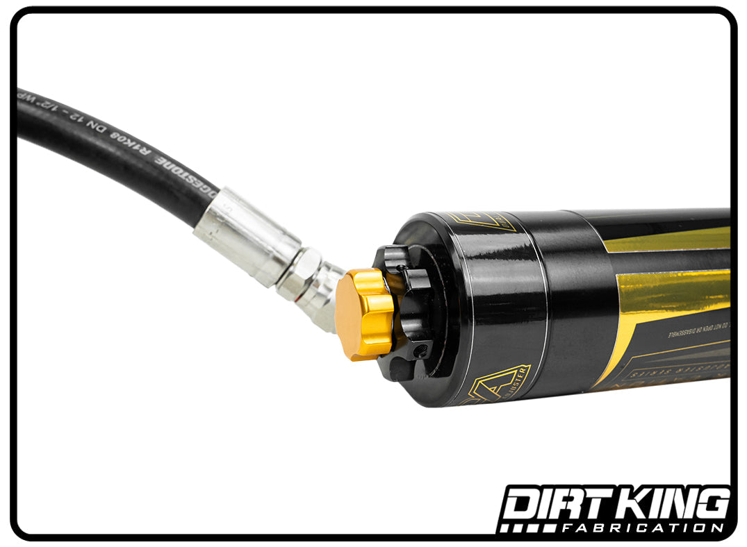 Dirt King 07-21 Toyota Tundra 2.5 Coilovers | DCA Remote Reservoirs