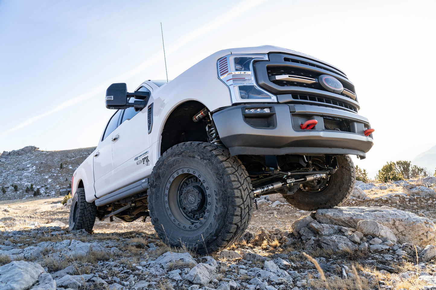 5 Inch Lift Kit W/ Radius Arm | FOX 2.5 Coil-Over Conversion | Ford F250/F350 Super Duty (20-22) 4WD | Diesel-LTW Motorsports