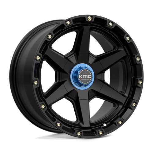 KM101 17X9 5X5.0/5.5 S-BLK -12MM