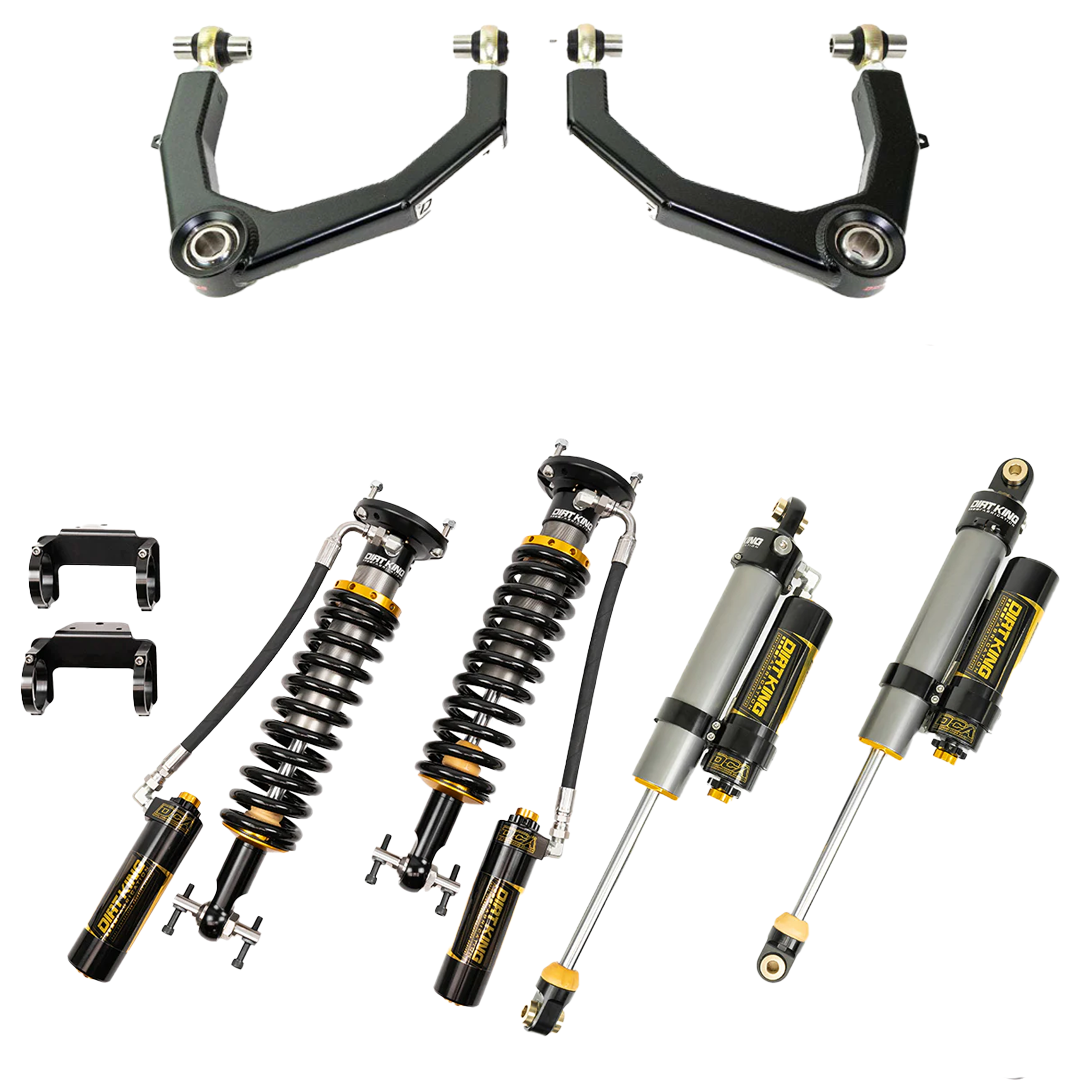 19-23 GM 1500 Dirt King Stage 2 Mid Travel Kit with Dirt King 2.5 DCA Shocks