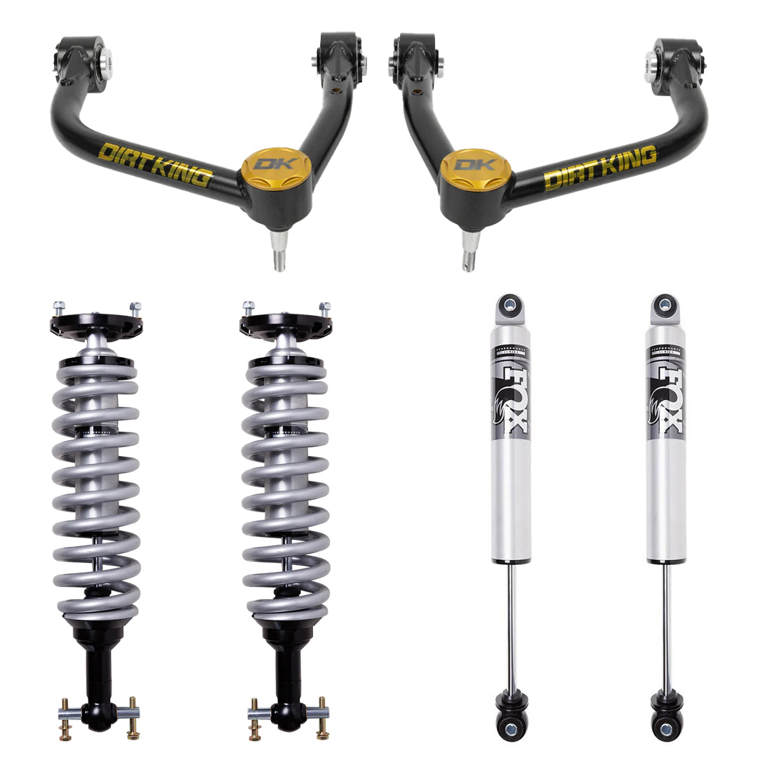19-25 GM 1500 Dirt King Stage 1 Mid Travel Kit with Fox 2.5 IFP Shocks-LTW Motorsports