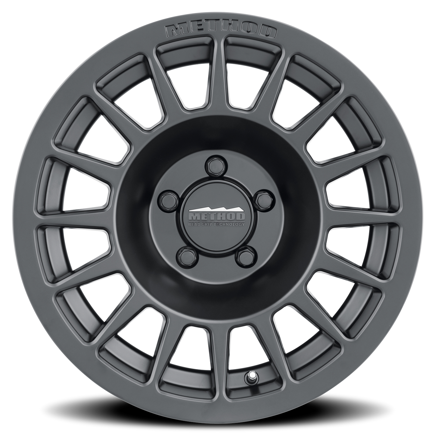 Aluminum Wheels 17x8.5 Bead Grip MR707 Bolt Pattern 5 On 108 Offset 38 Lip Size 0 Matte Black MB Method