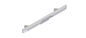 2001-2010 GM 2500 REAR PLATE BUMPER