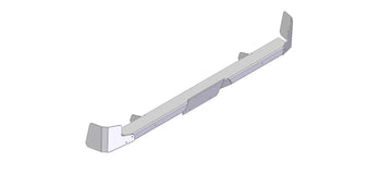 2005-2015 TOYOTA TACOMA REAR PLATE BUMPER-LTW Motorsports