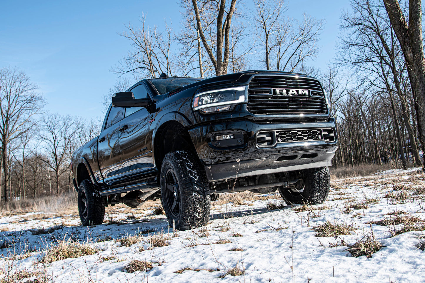 4 Inch Lift Kit W/ 4-Link | Ram 2500 W/ Rear Air Ride (19-24) 4WD | Diesel-LTW Motorsports