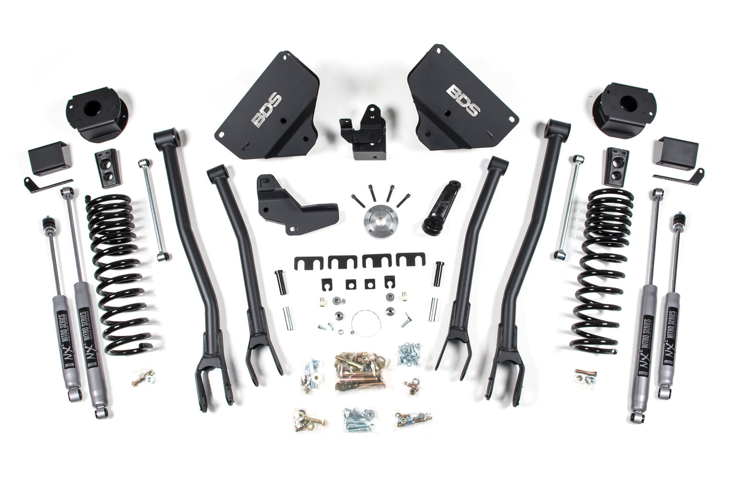 4 Inch Lift Kit W/ 4-Link | Ram 2500 W/ Rear Air Ride (14-18) 4WD | Gas-LTW Motorsports