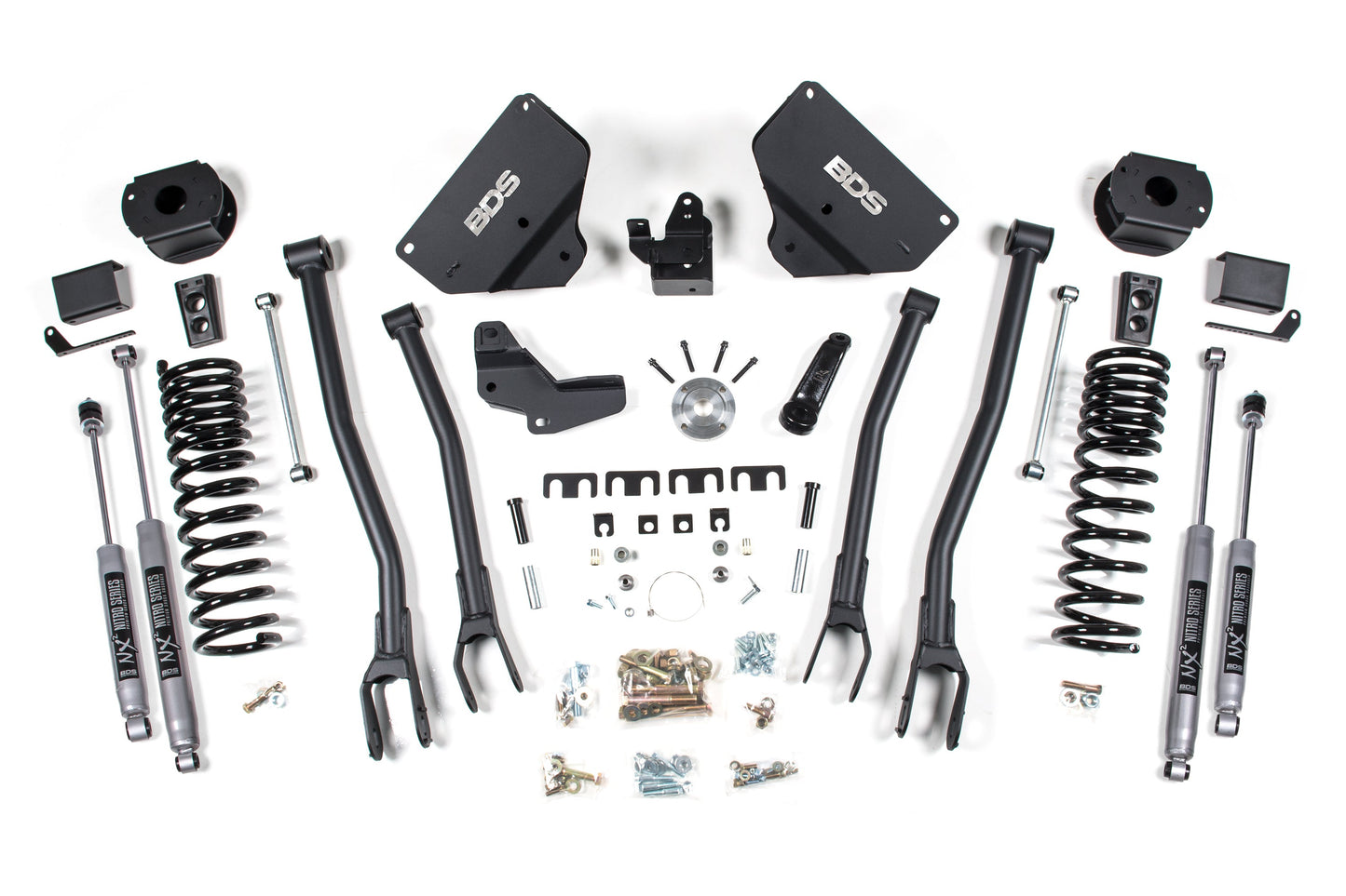 4 Inch Lift Kit W/ 4-Link | Ram 2500 W/ Rear Air Ride (14-18) 4WD | Diesel-LTW Motorsports