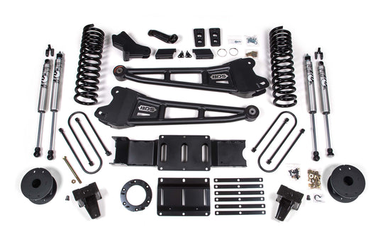 6 Inch Lift Kit W/ Radius Arm | Ram 3500 W/ Rear Air Ride (19-23) 4WD | Diesel