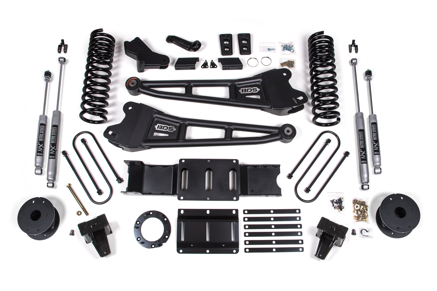 5.5 Inch Lift Kit W/ Radius Arm | Ram 3500 W/ Rear Air Ride (19-23) 4WD | Gas-LTW Motorsports