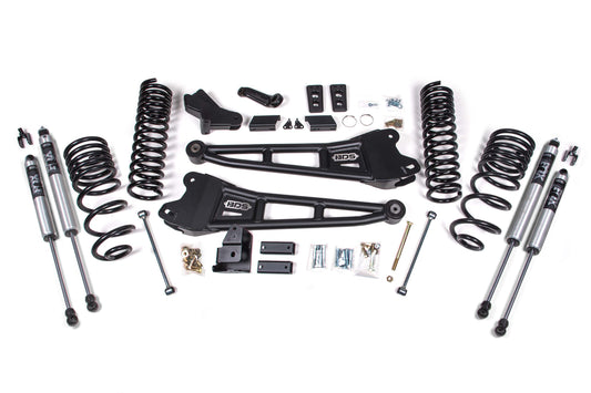 4 Inch Lift Kit W/ Radius Arm | Ram 2500 (14-18) 4WD | Diesel
