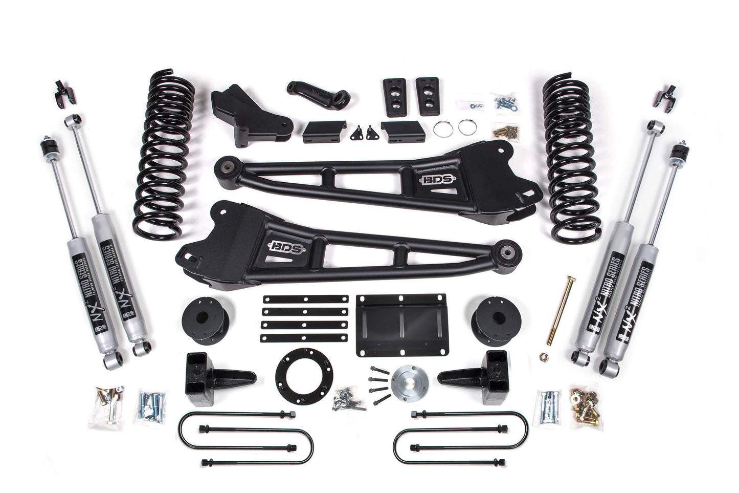 5.5 Inch Lift Kit W/ Radius Arm | Ram 3500 W/ Rear Air Ride (13-18) 4WD | Gas-LTW Motorsports
