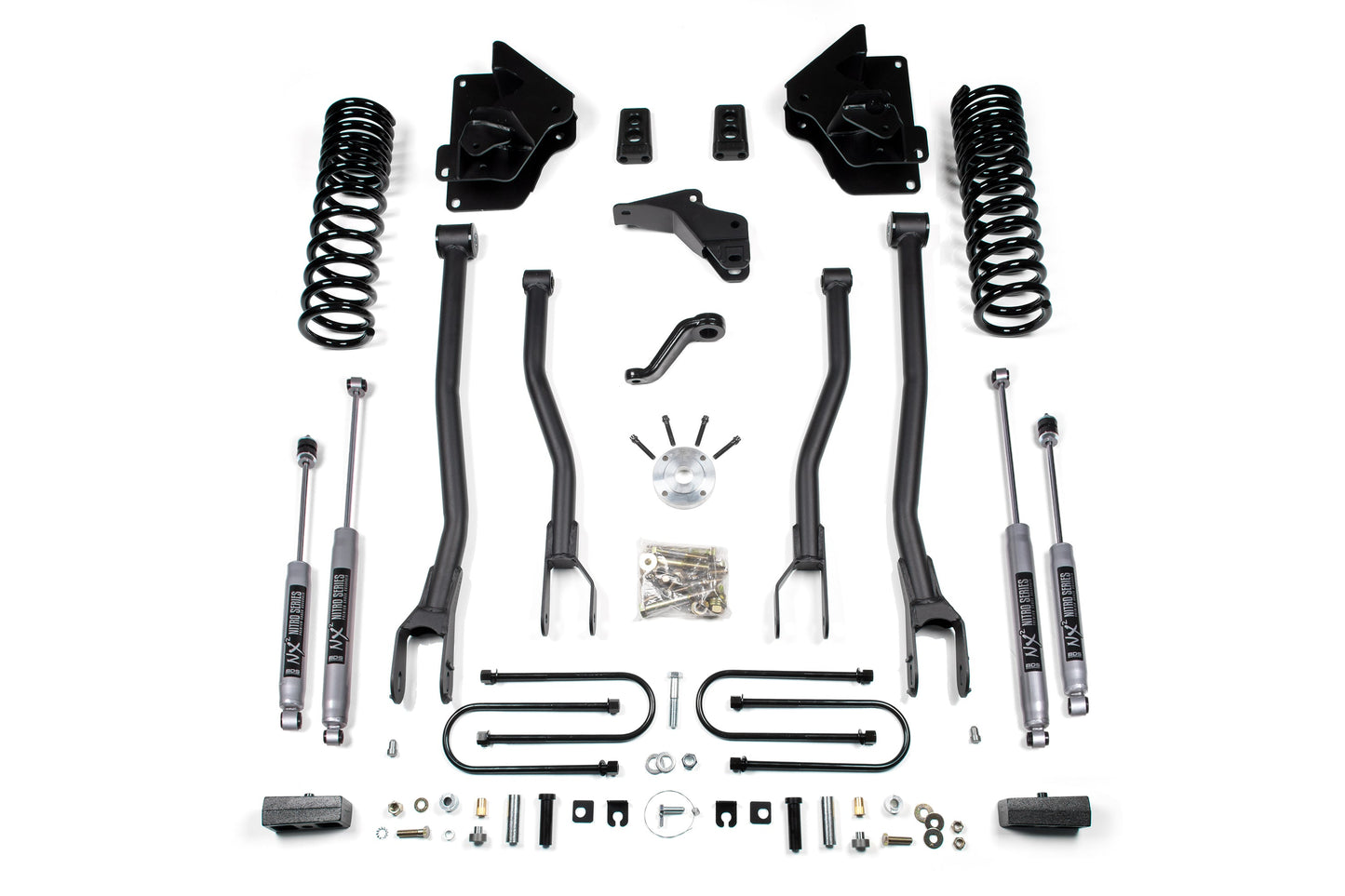 4 Inch Lift Kit W/ 4-Link | Ram 3500 (13-18) 4WD | Diesel-LTW Motorsports
