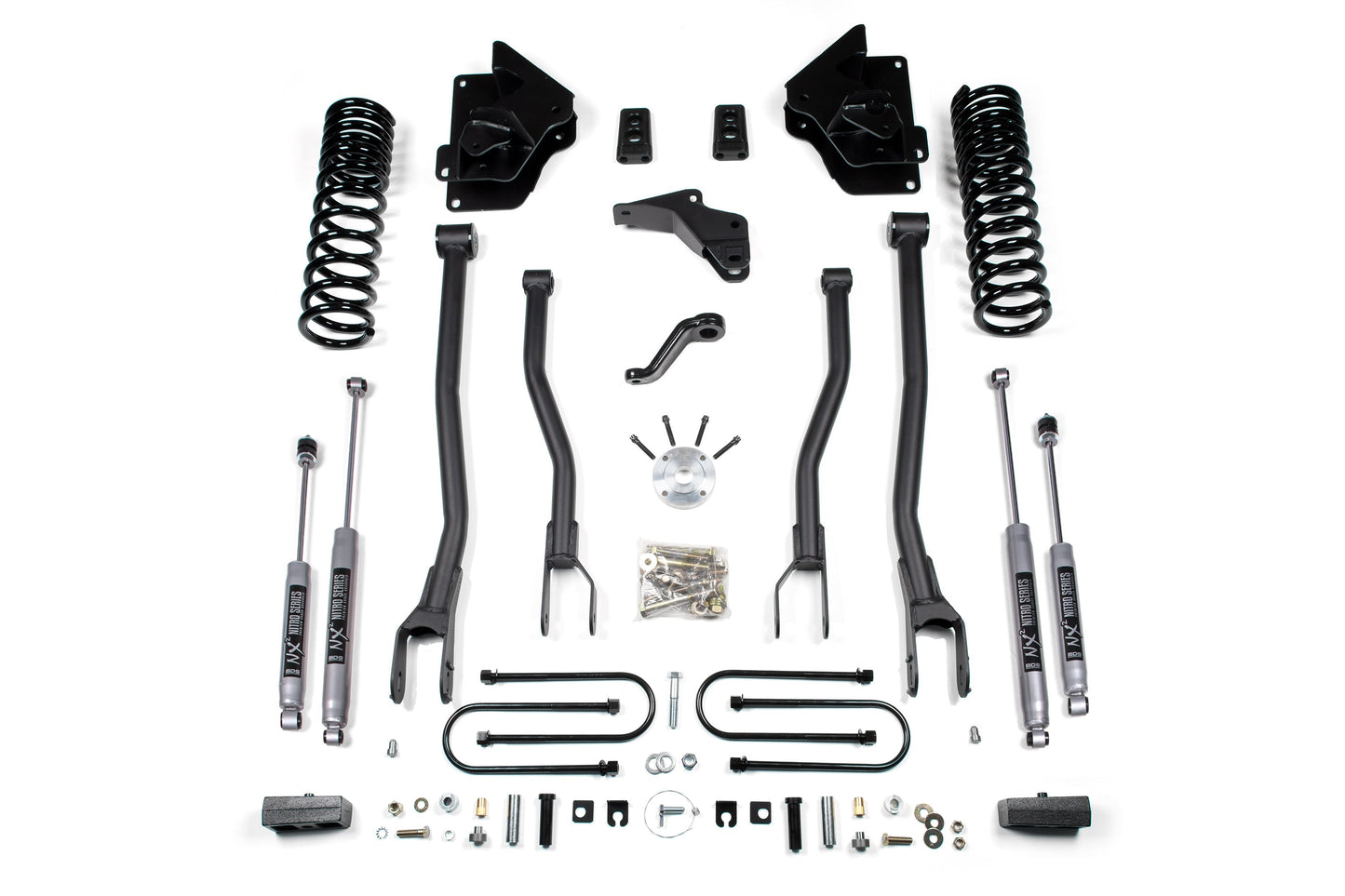 4 Inch Lift Kit W/ 4-Link | Ram 3500 (13-18) 4WD | Gas-LTW Motorsports