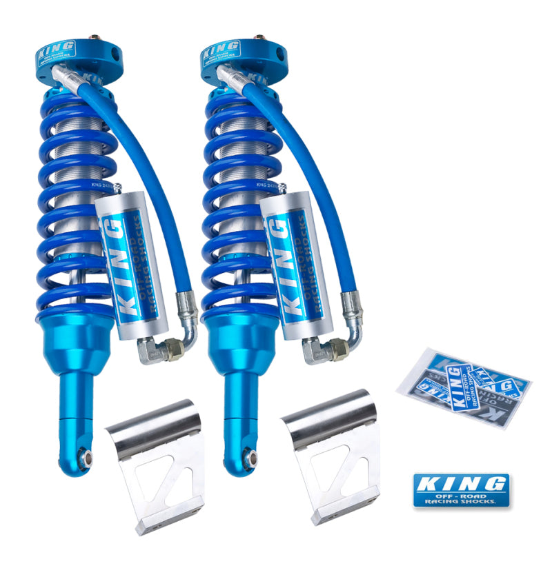 King Shocks 2010+ Toyota FJ Front 2.5 Dia Coilover Remote Reservoir Shock (Pair)-LTW Motorsports