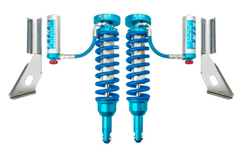 King Shocks 2010+ Toyota FJ Front 2.5 Dia Coilover Remote Reservoir Shock w/Adjuster (Pair)-LTW Motorsports