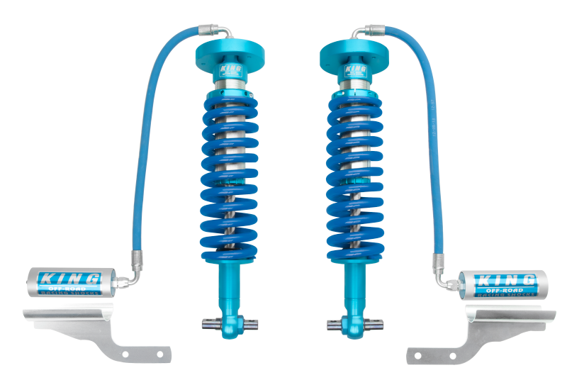 King Shocks 2015+ Ford F150 4WD Front 2.5 Dia Remote Reservoir Coilover (Pair)-LTW Motorsports