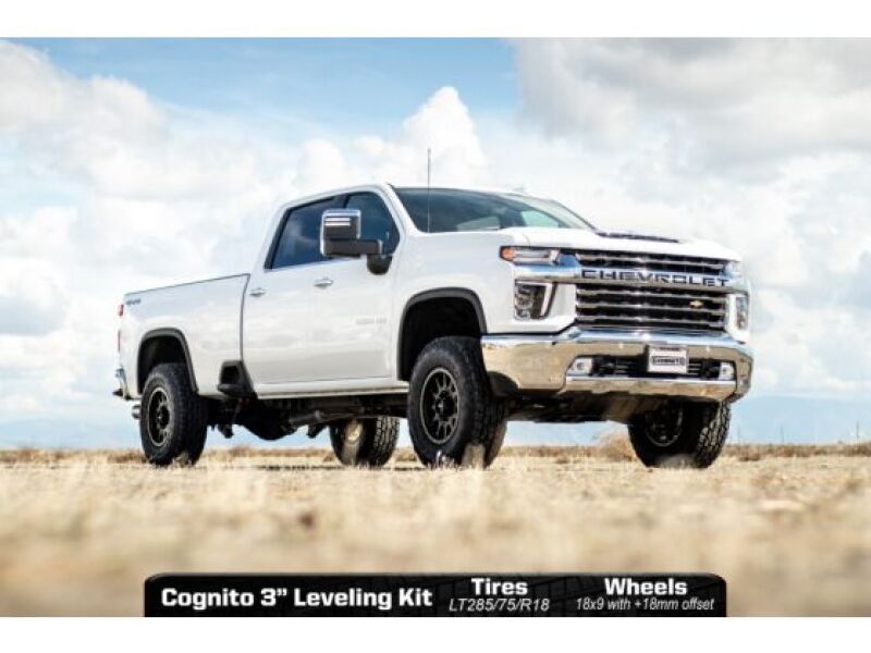 Cognito 20-24 Chevy/GMC Silv/Sierra 2500/3500 HD 2WD/4WD 3in Premier Leveling Kit w/ Fox PSRR 2.0-LTW Motorsports