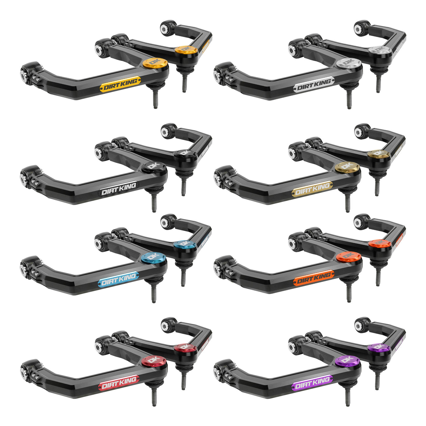 Dirt King Billet Upper Control Arms 2022-2025 Toyota Tundra