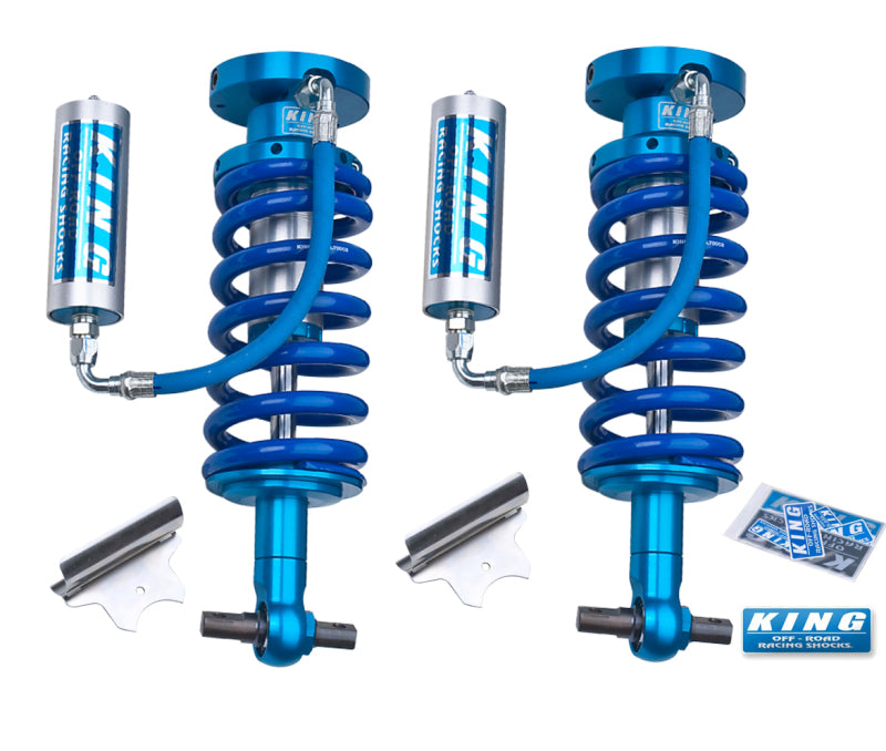 King Shocks 07-18 Chevrolet Avalanche 1500 Front 2.5 Dia Remote Reservoir Coilover (Pair)-LTW Motorsports