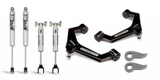 Cognito 3-Inch Performance Leveling Kit With Fox PS 2.0 IFP Shocks for 20-24 Silverado/Sierra 2500/3500 2WD/4WD