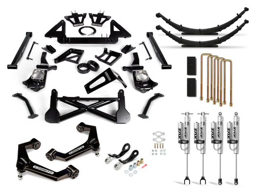 Cognito 10-Inch Performance Lift Kit with Fox PSRR 2.0 Shocks For 20-24 Silverado/Sierra 2500/3500 2WD/4WD
