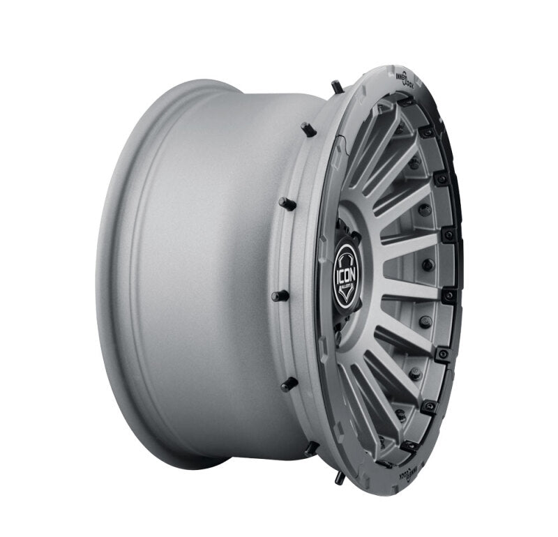 ICON Alloys Recon Pro Satin Charcoal - 18x9 / 6x5.5 / 25mm 6in BS